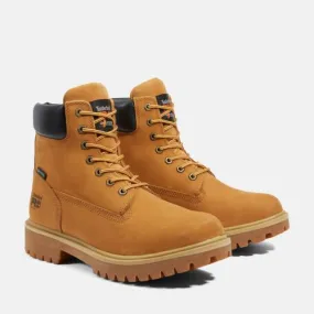 MEN'S DIRECT ATTACH 6" STEEL TOE WATERPROOF WORK BOOT - 65016