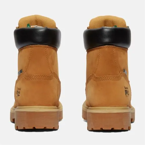 MEN'S DIRECT ATTACH 6" STEEL TOE WATERPROOF WORK BOOT - 65016