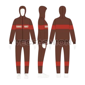 Mens Fleece Tracksuit