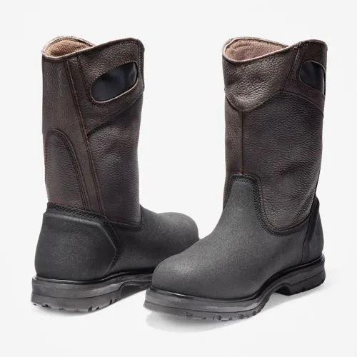 MEN'S POWERWELT PULL ON STEEL TOE WORK BOOT - 53522