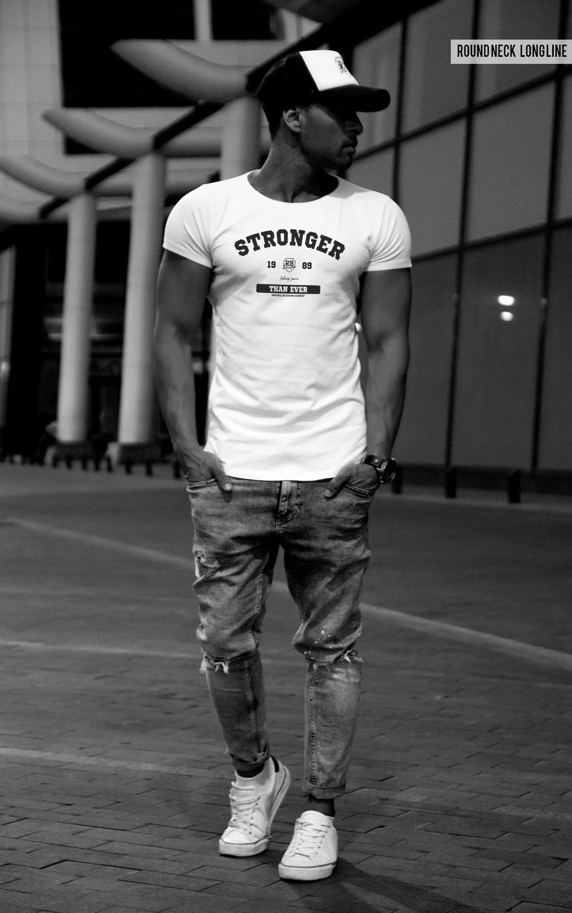 Mens T-shirt "Stronger" MD957
