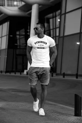 Mens T-shirt "Stronger" MD957