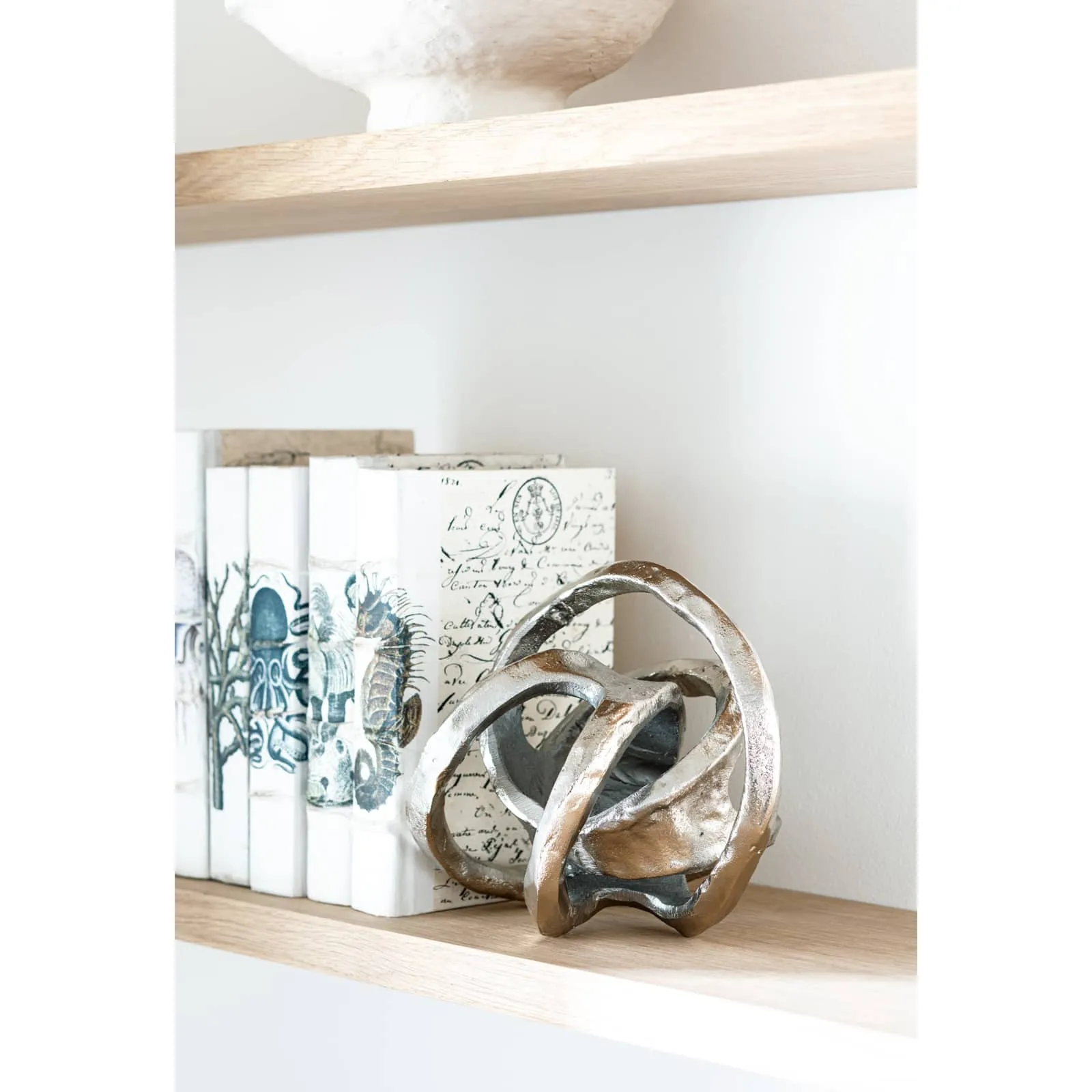 METAL KNOT- POLISHED NICKEL
