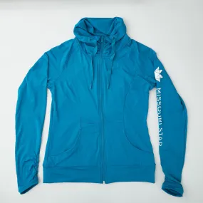 Missouri Star Ladies Sport-Wick Stretch Jacket - Peacock - 2XL