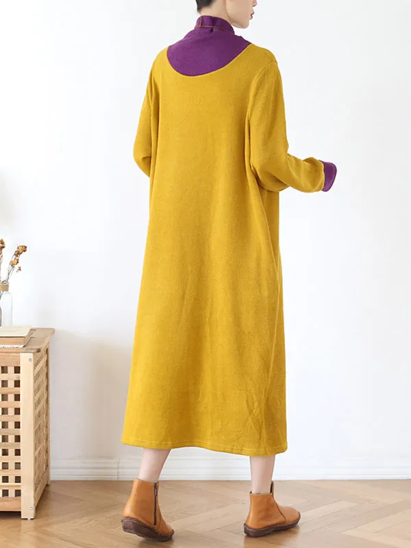 My Softer Side  High-Neck Midi Dress