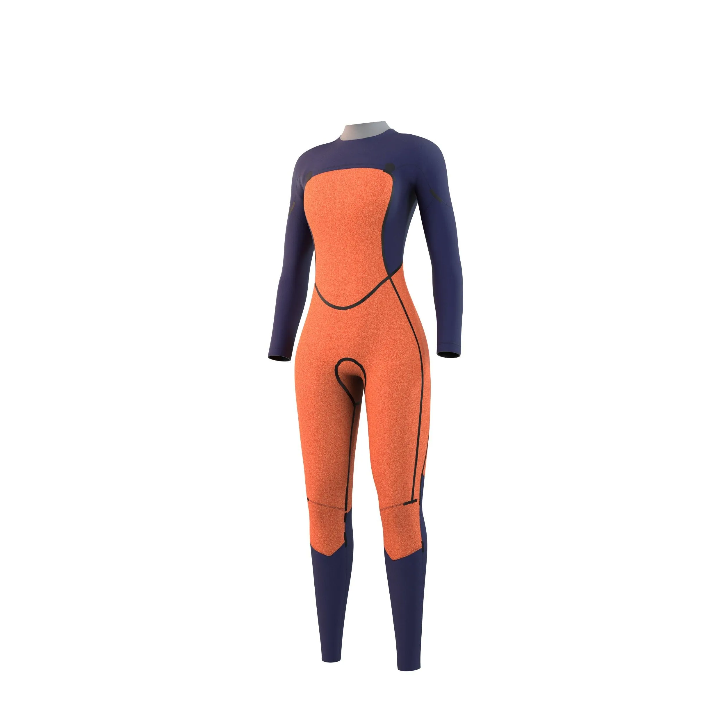 Mystic Dazzled Fullsuit 5/3mm Double Fzip Women