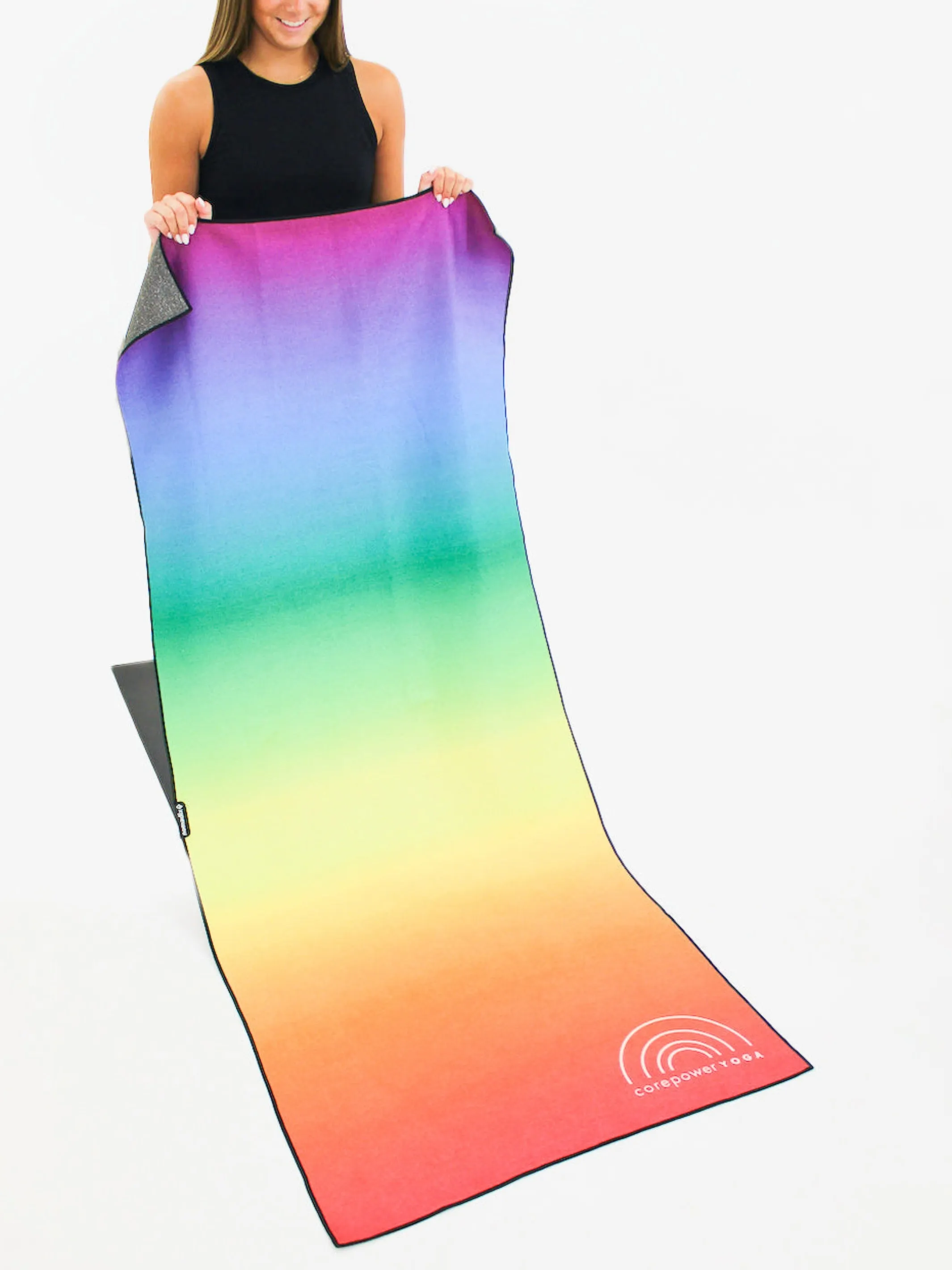 Nomadix x CorePower Yoga Rainbow Towel 