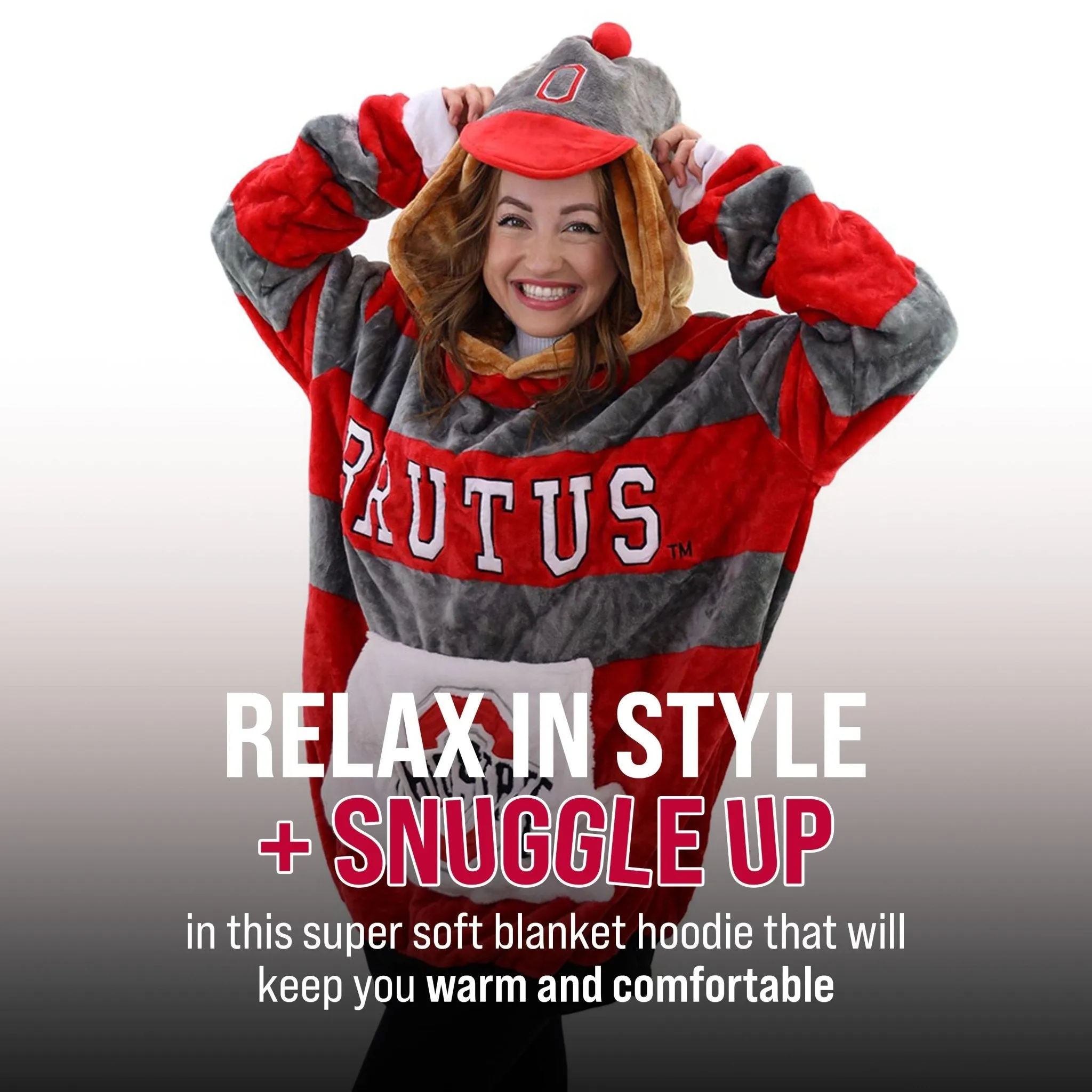 Ohio State University Snugible | Blanket Hoodie & Pillow