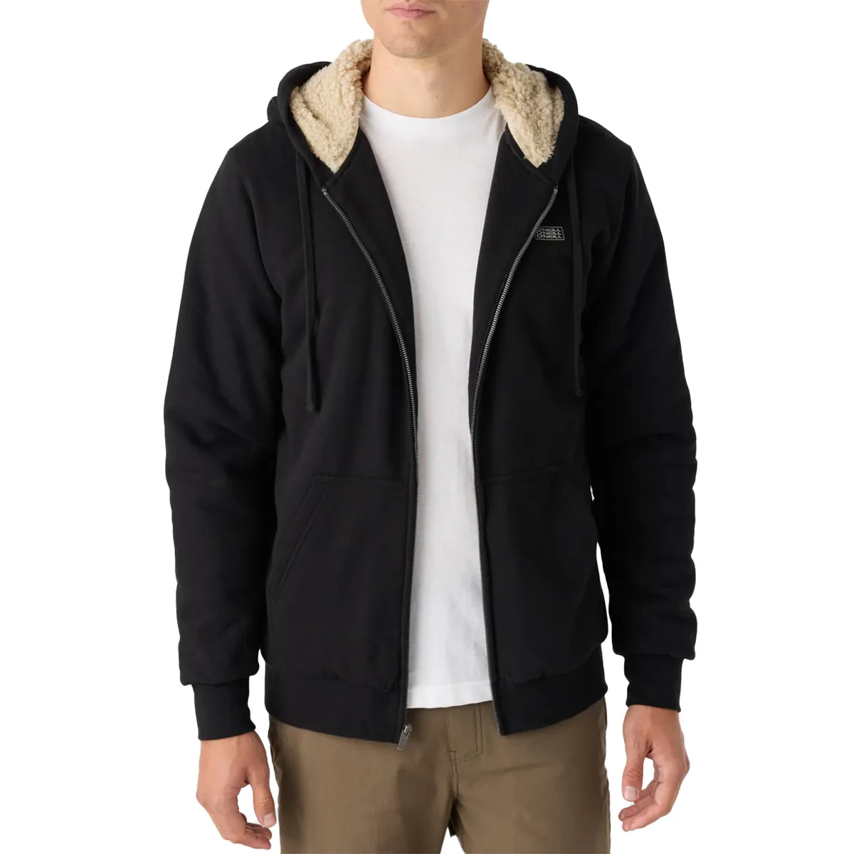 O'Neill Fifty Two High Pile Fleece Lined Zip Hoodie