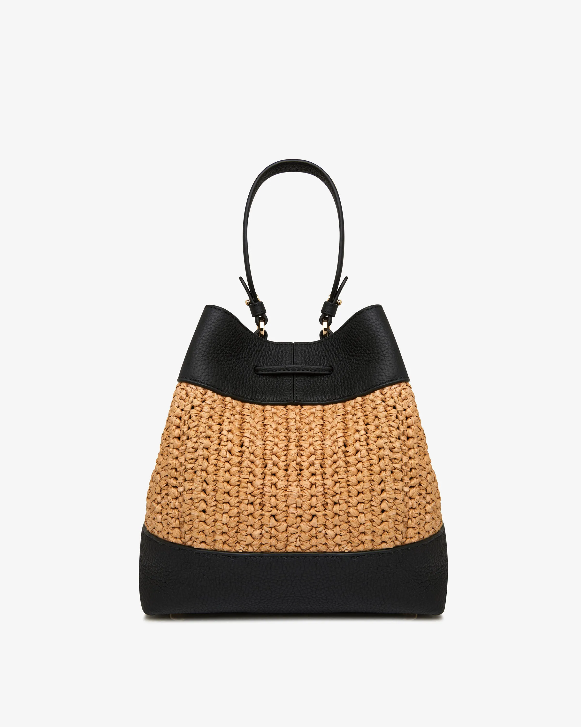 Osette Midi - Raffia/Black