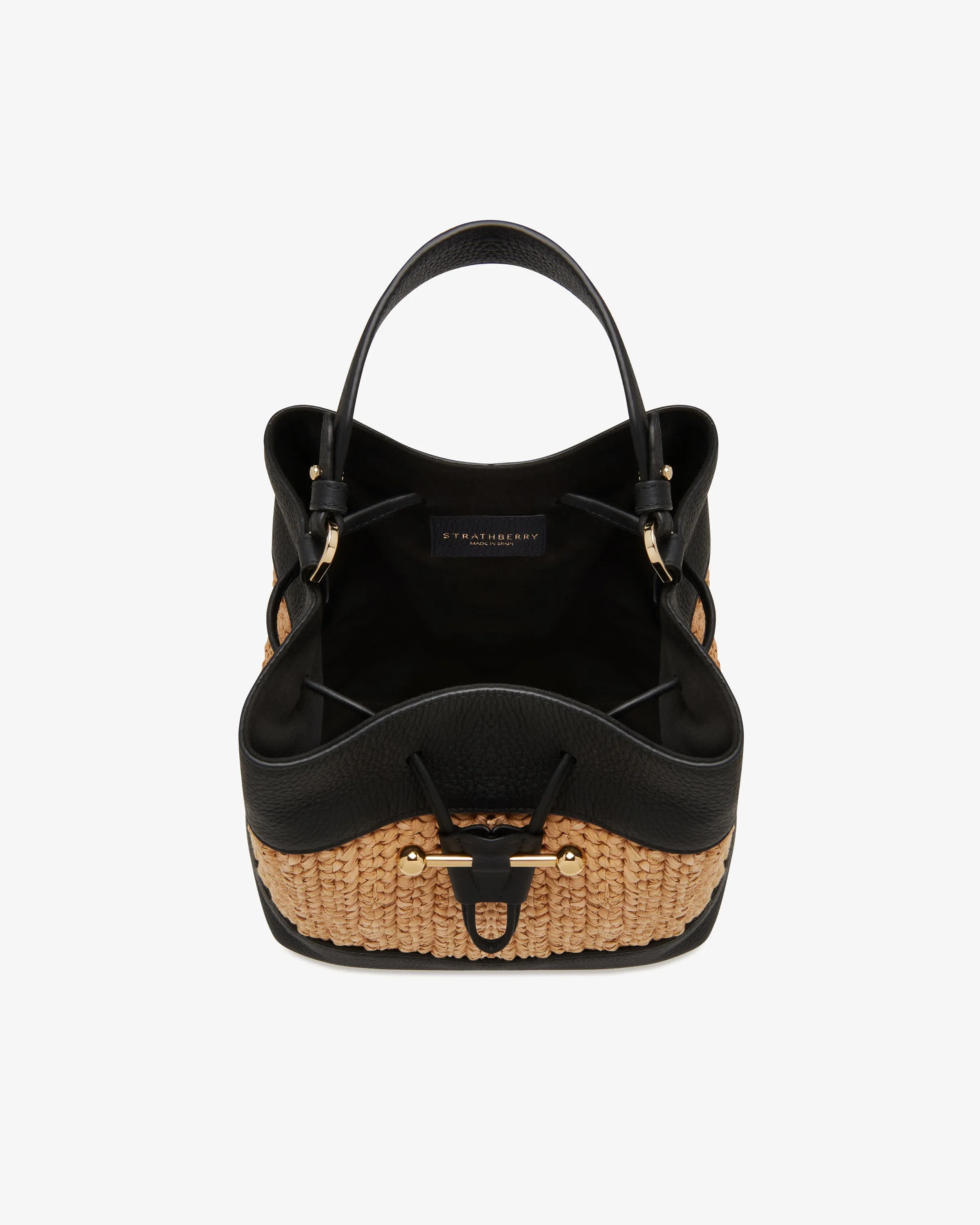 Osette Midi - Raffia/Black