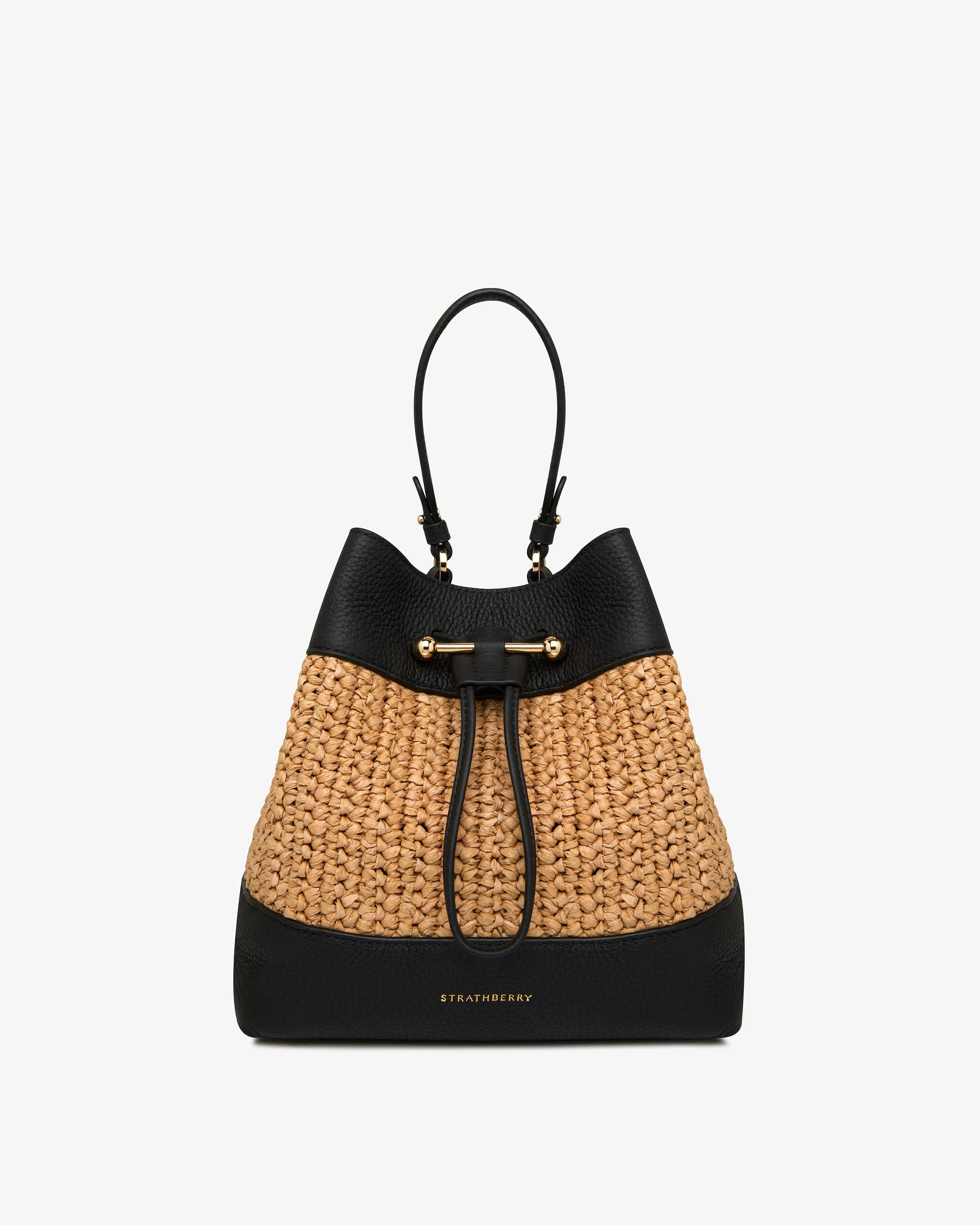 Osette Midi - Raffia/Black