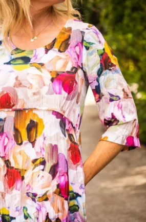 Panel Dress-Abstract