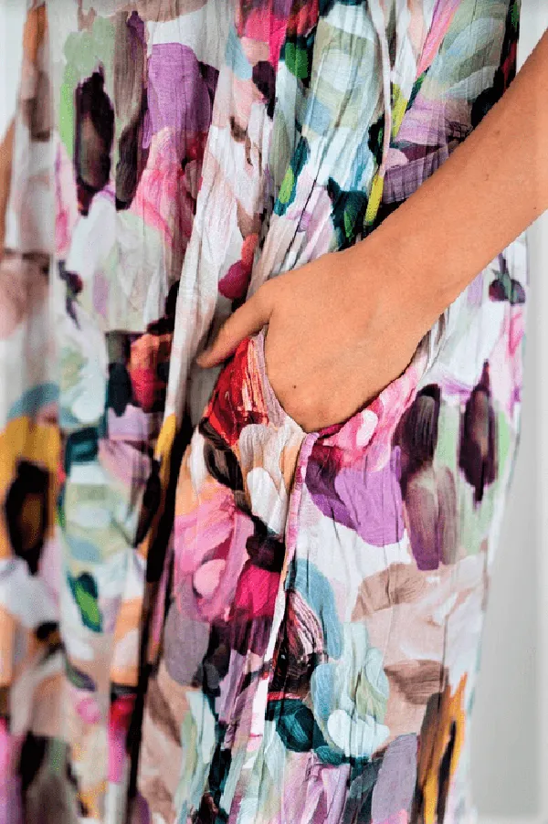 Panel Dress-Abstract
