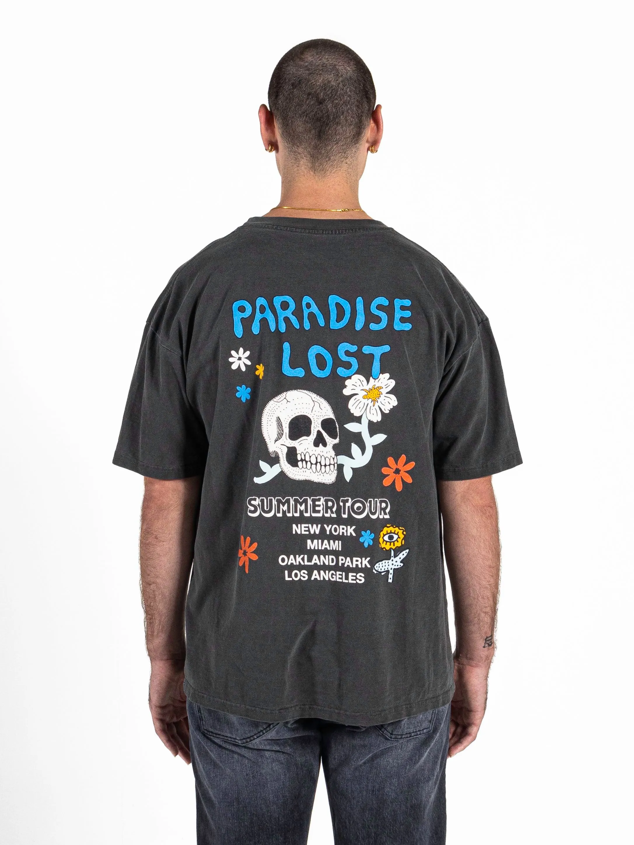 Paradise Snake T-shirt - Moonstone