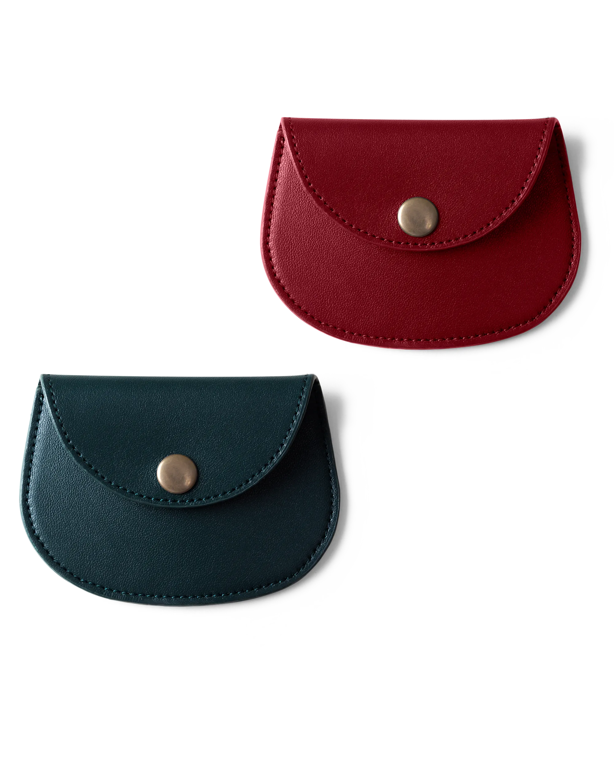 Pellet Cable/Coin Wallet (Red & Green) - Set of 2