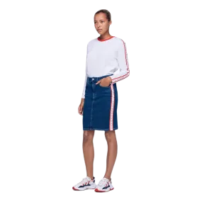 Pencil Skirt Blue