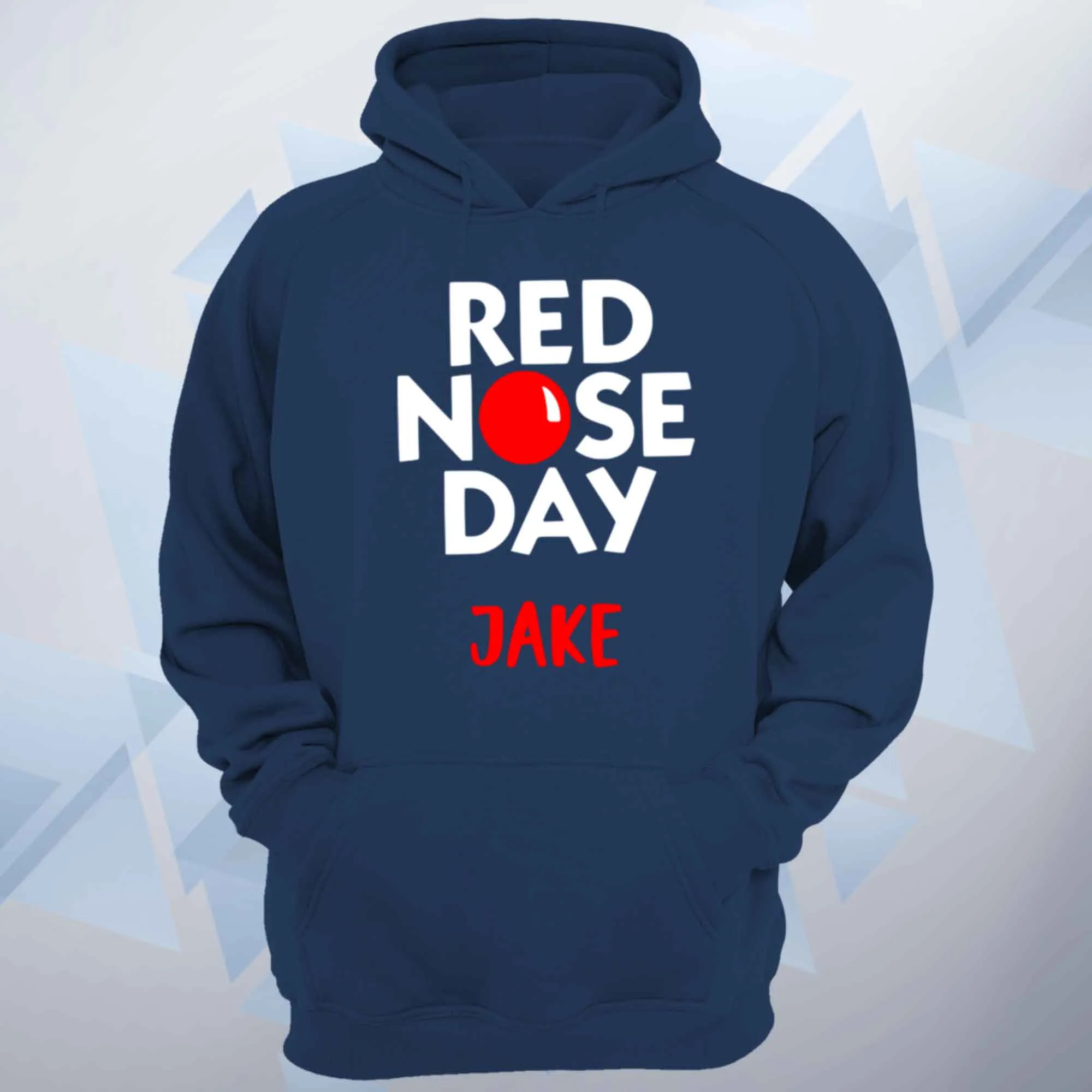 Personalised Red Nose Day Unisex Hoodie