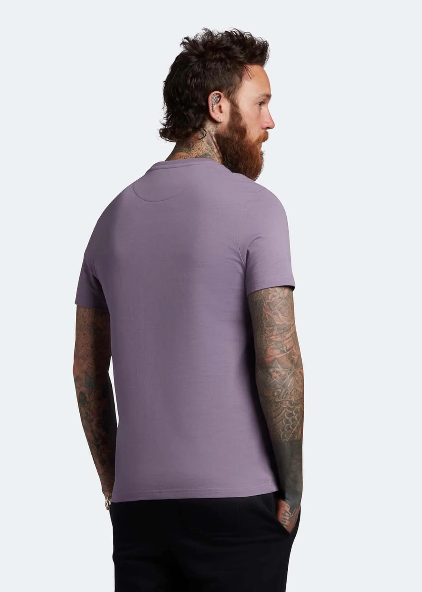 Plain t-shirt - billboard purple