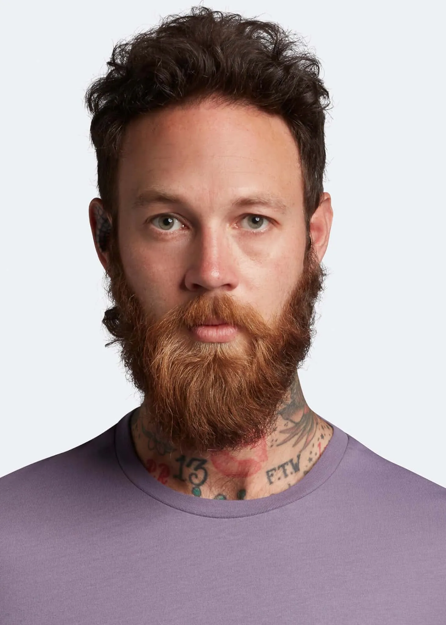 Plain t-shirt - billboard purple