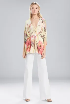 Printed Silky Soft Caftan Top