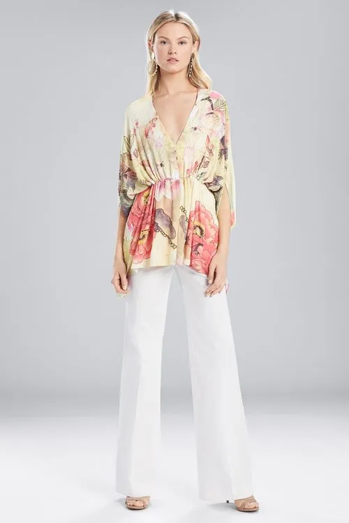 Printed Silky Soft Caftan Top