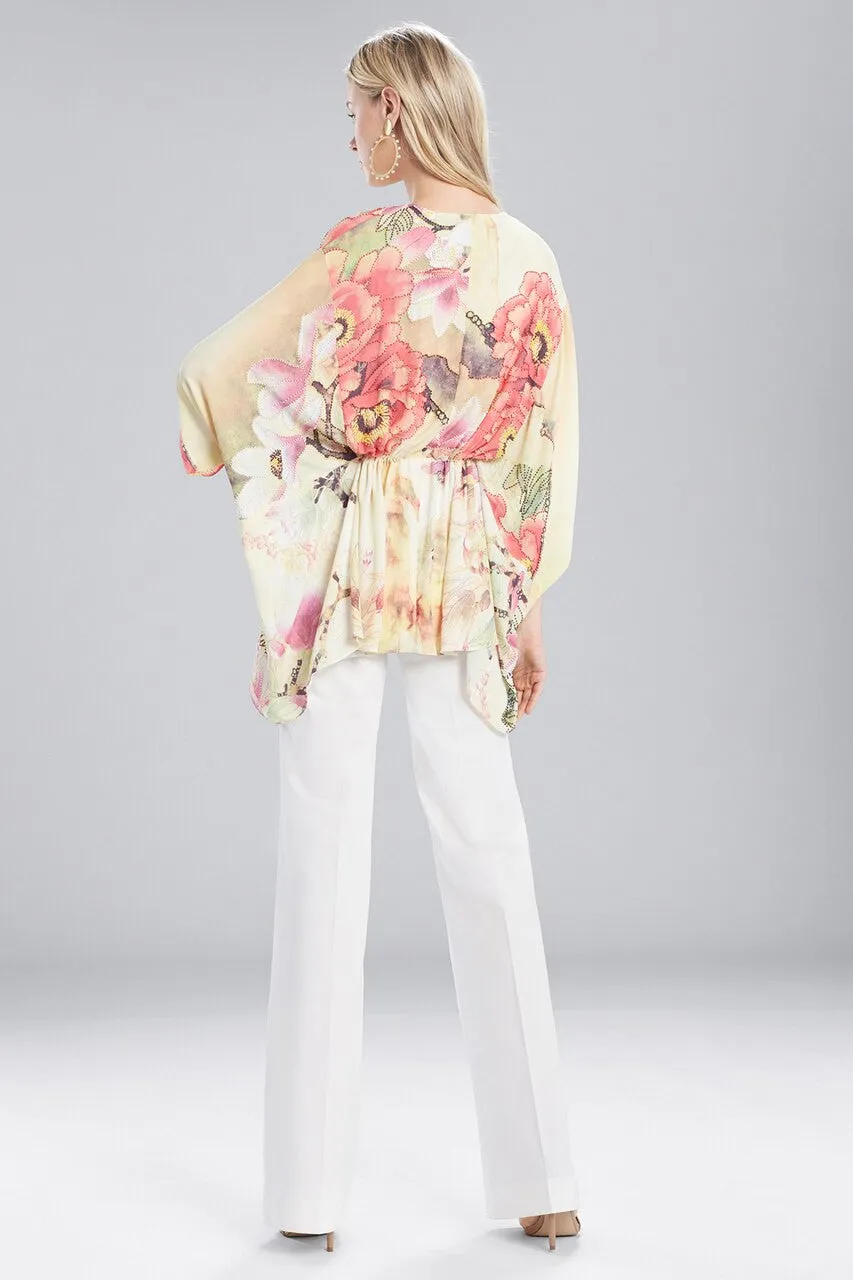Printed Silky Soft Caftan Top