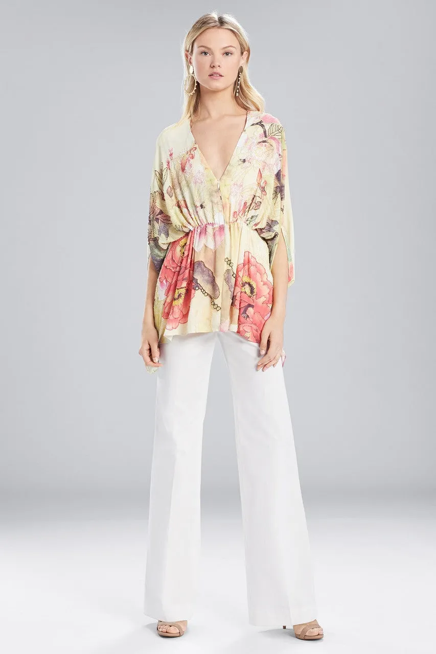 Printed Silky Soft Caftan Top