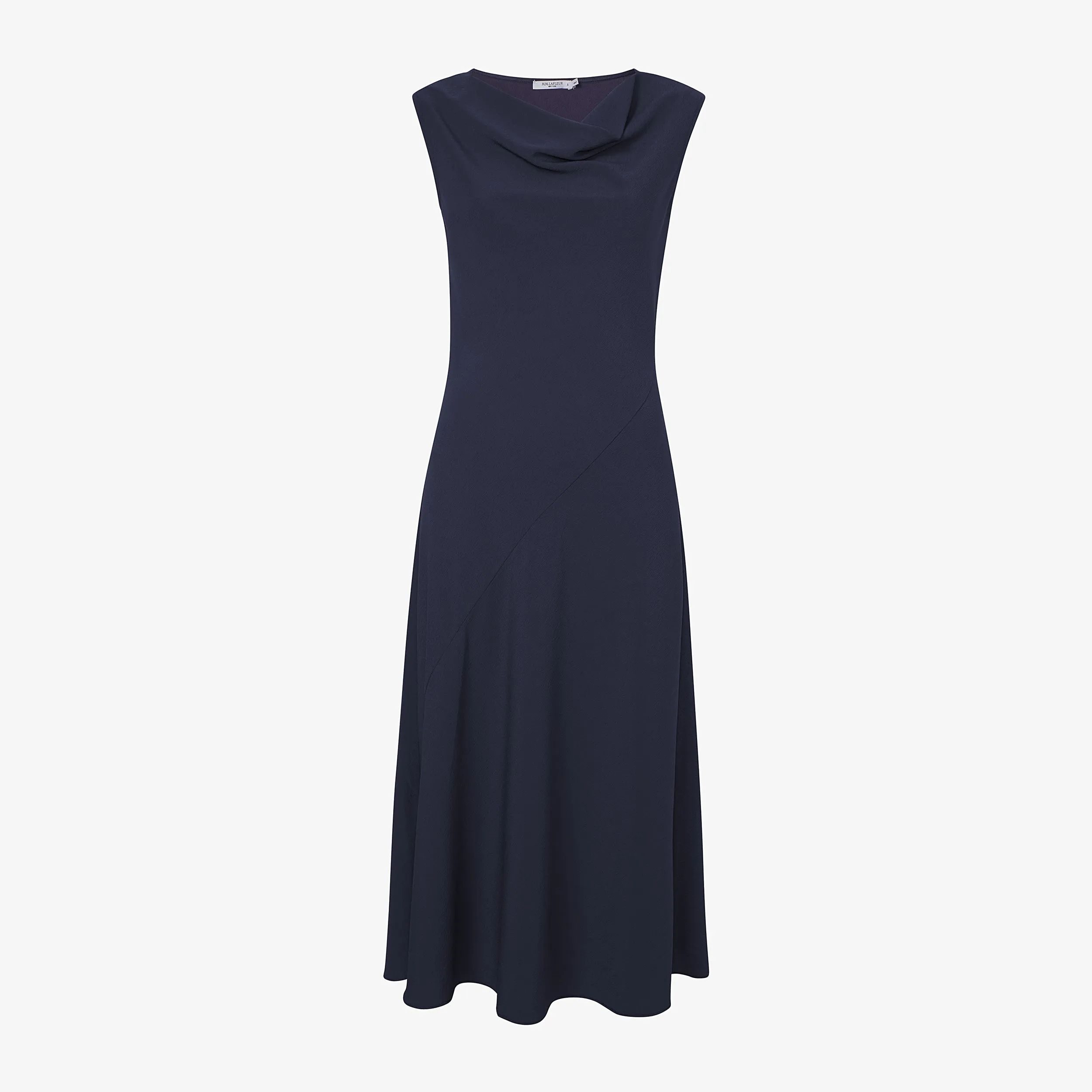 Priya Dress - Eco Heavy Soft Wave :: Caspian Blue