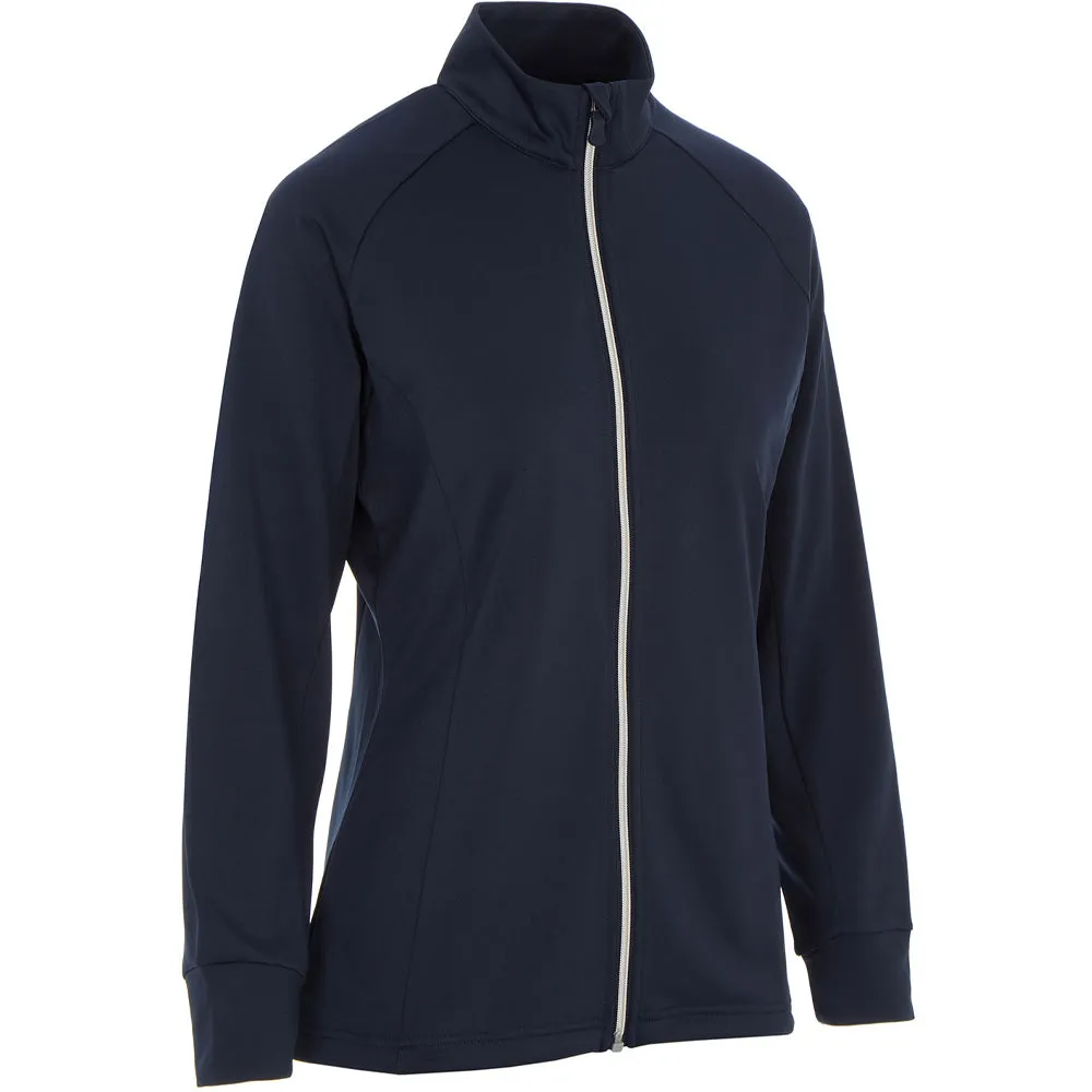 ProQuip Ladies Kristy Full Zip Pullover - Navy