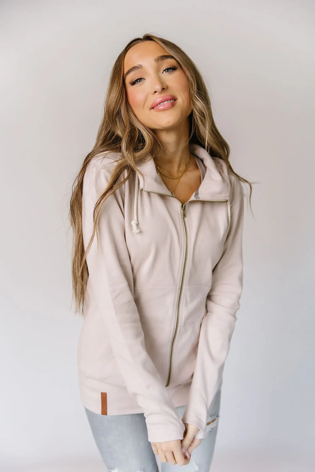 *PVM* FullZip Sweatshirt (Dove)