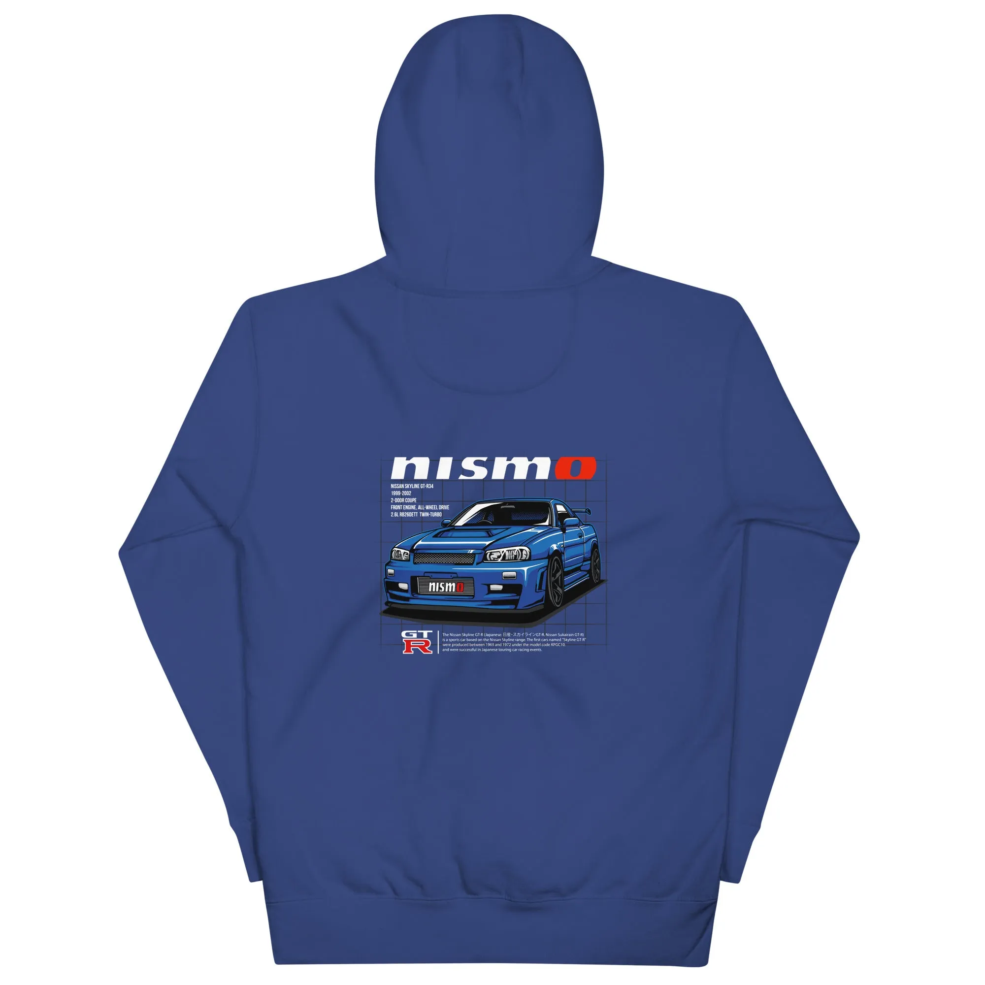 R34 Nismo Premium Car Culture Hoodie