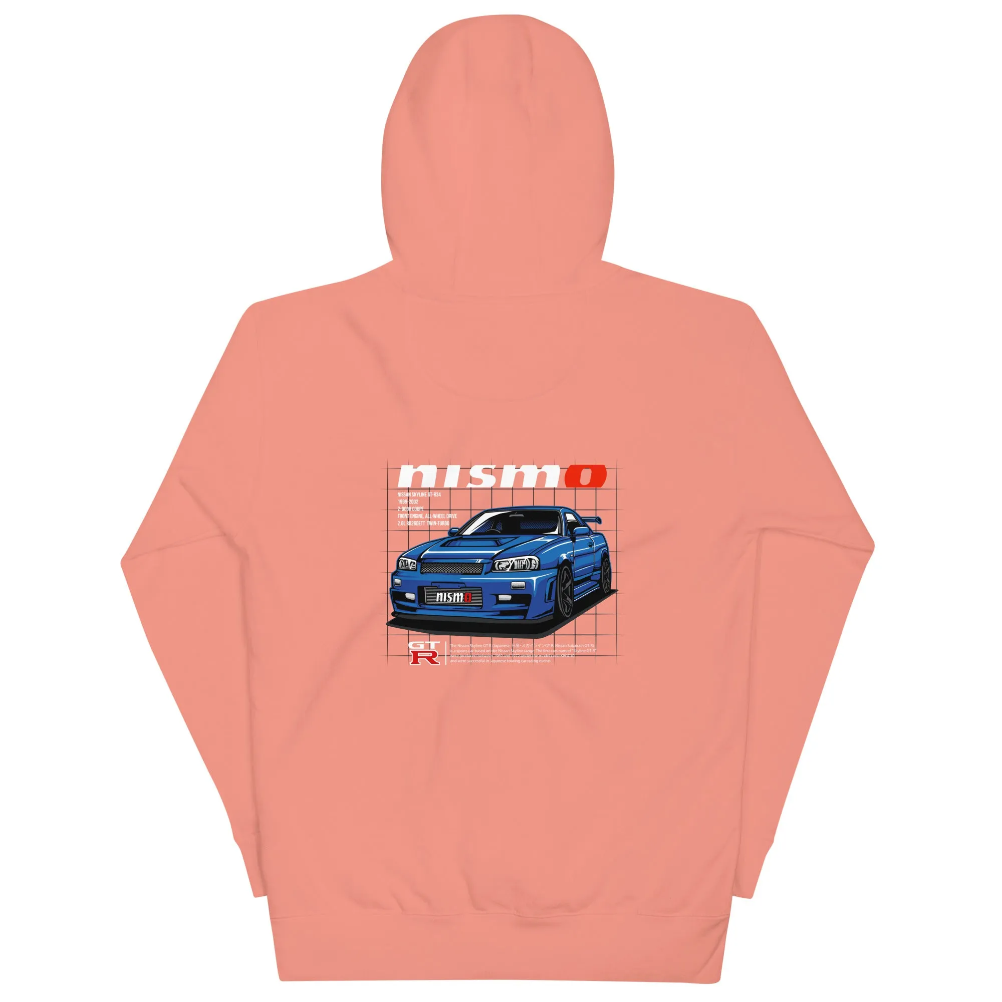 R34 Nismo Premium Car Culture Hoodie