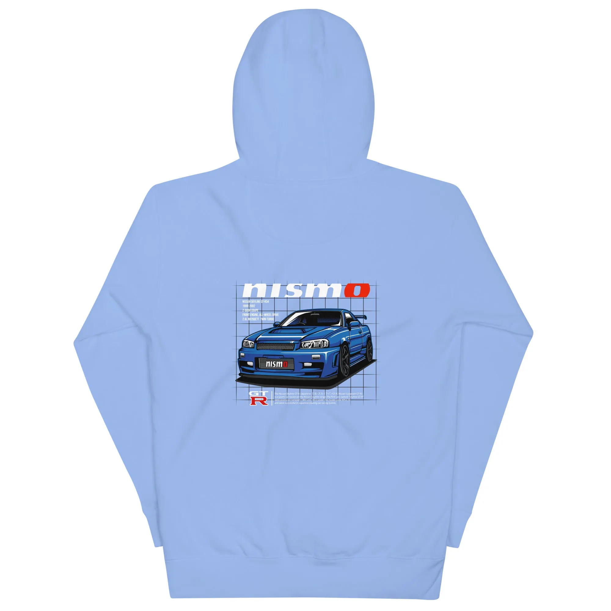 R34 Nismo Premium Car Culture Hoodie
