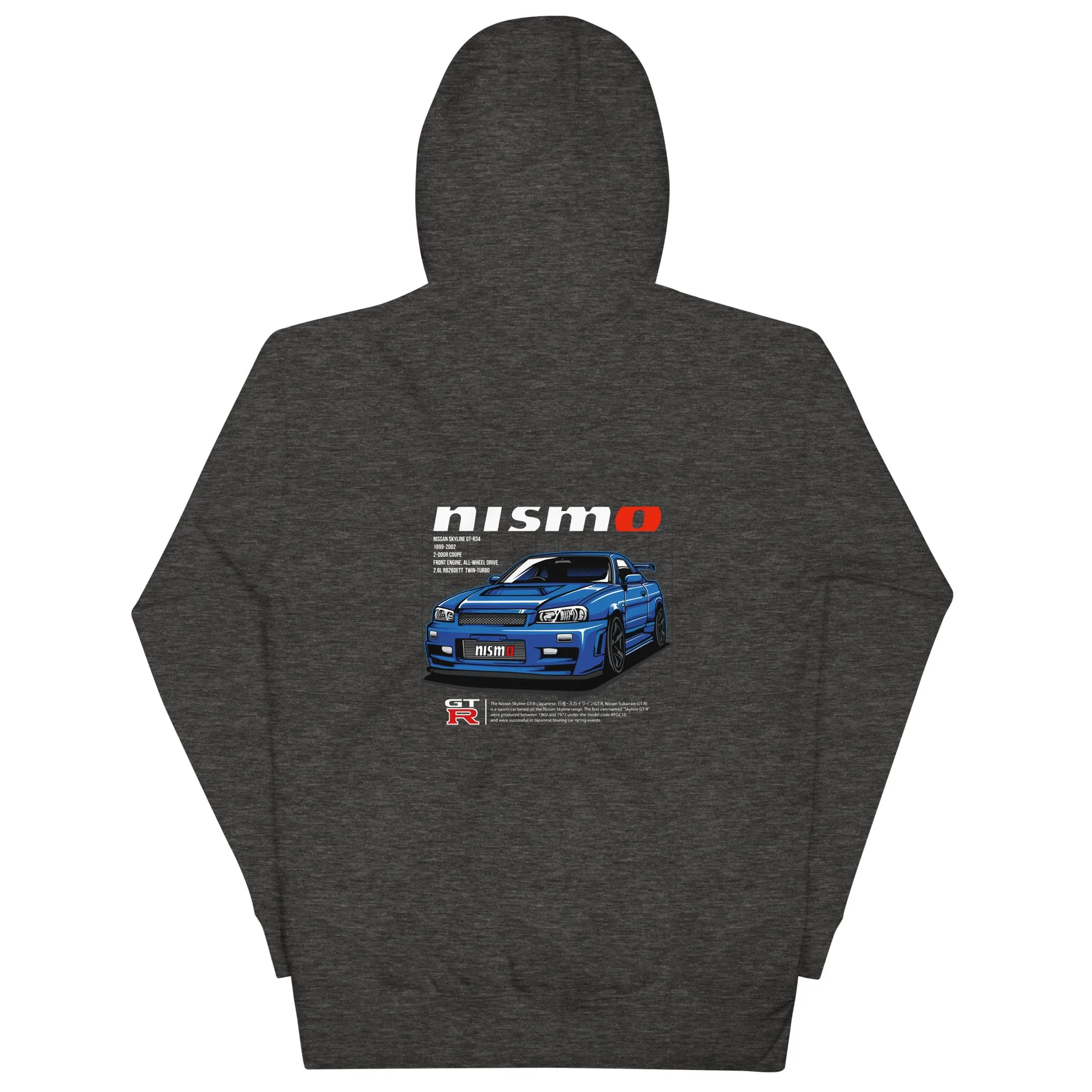 R34 Nismo Premium Car Culture Hoodie