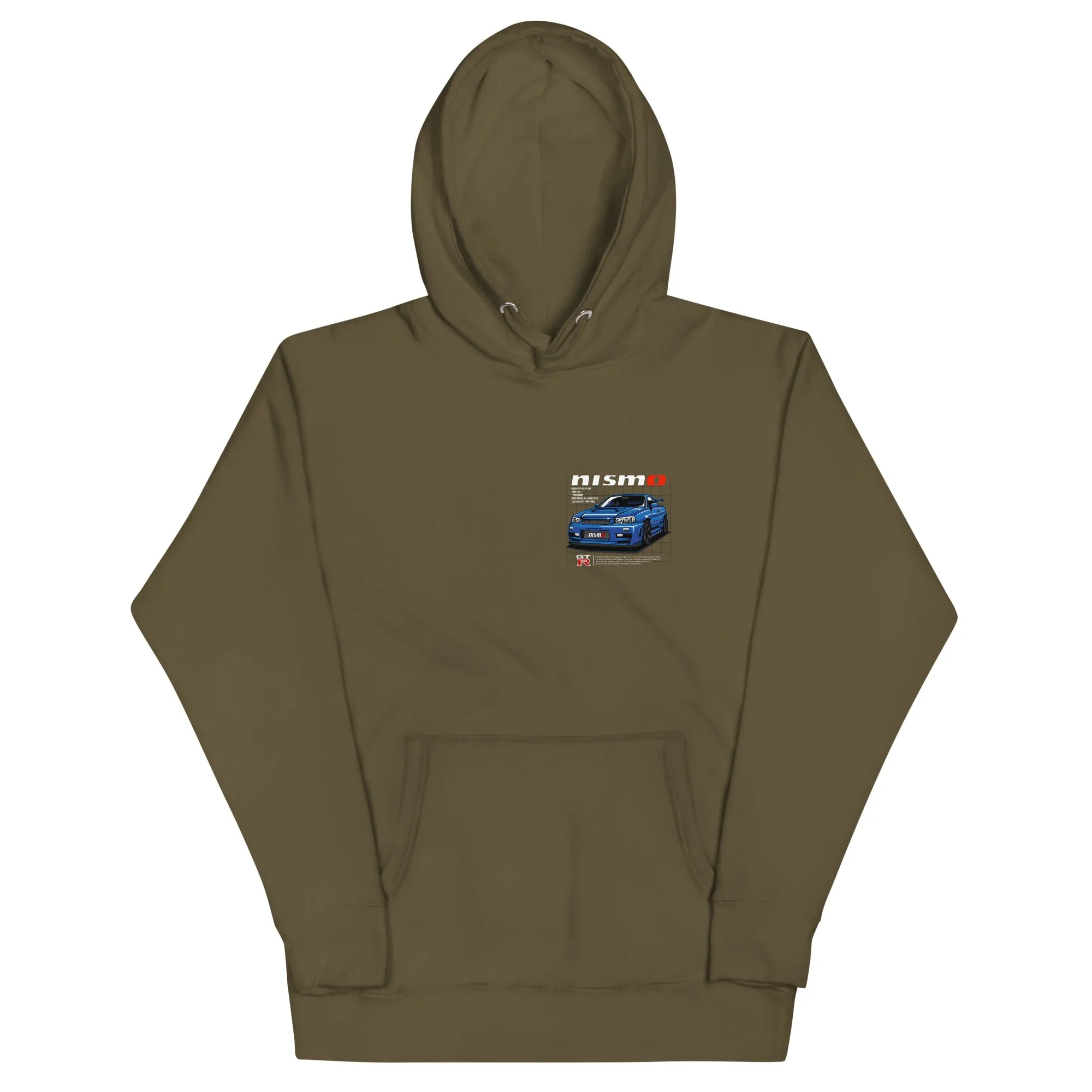 R34 Nismo Premium Car Culture Hoodie