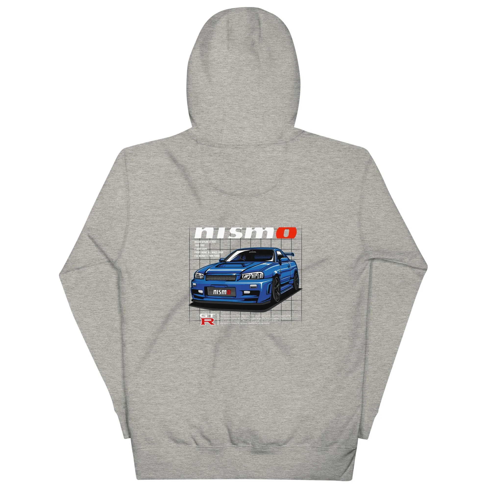 R34 Nismo Premium Car Culture Hoodie