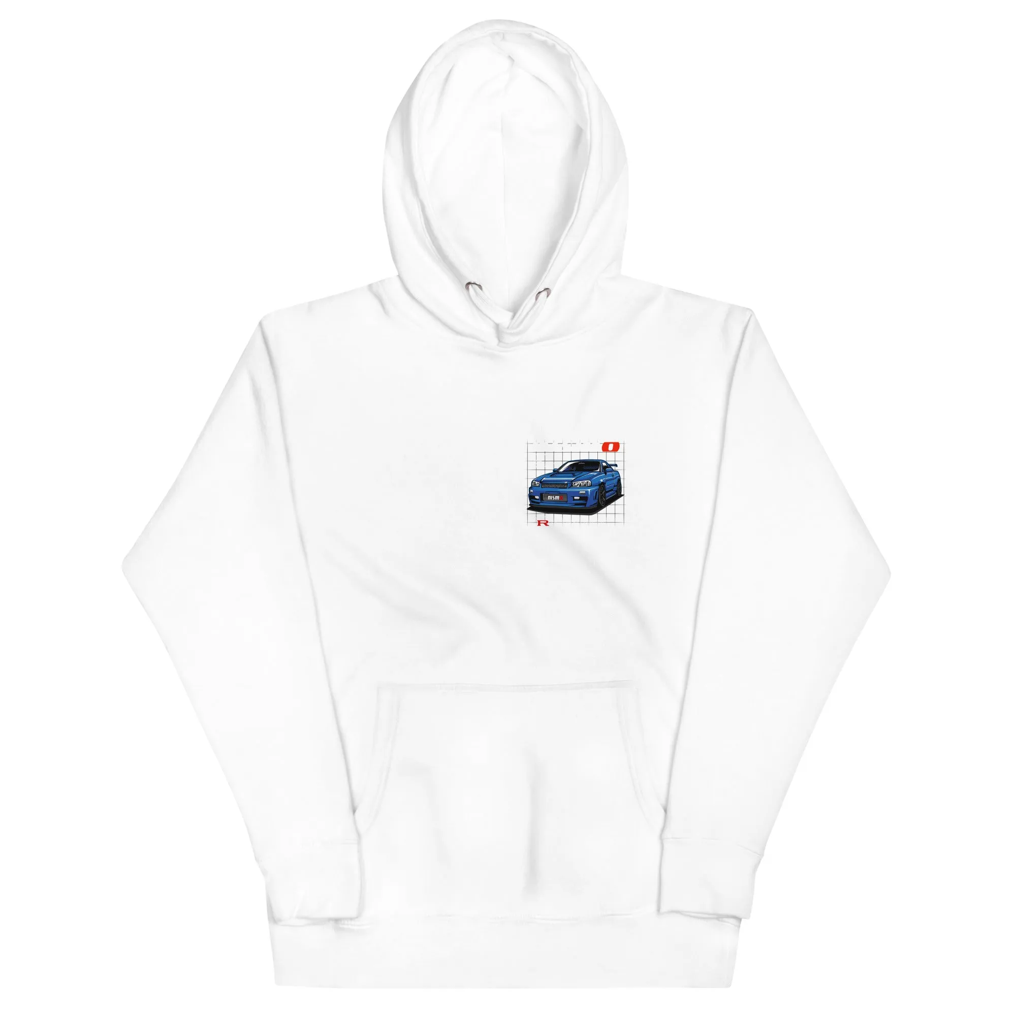 R34 Nismo Premium Car Culture Hoodie