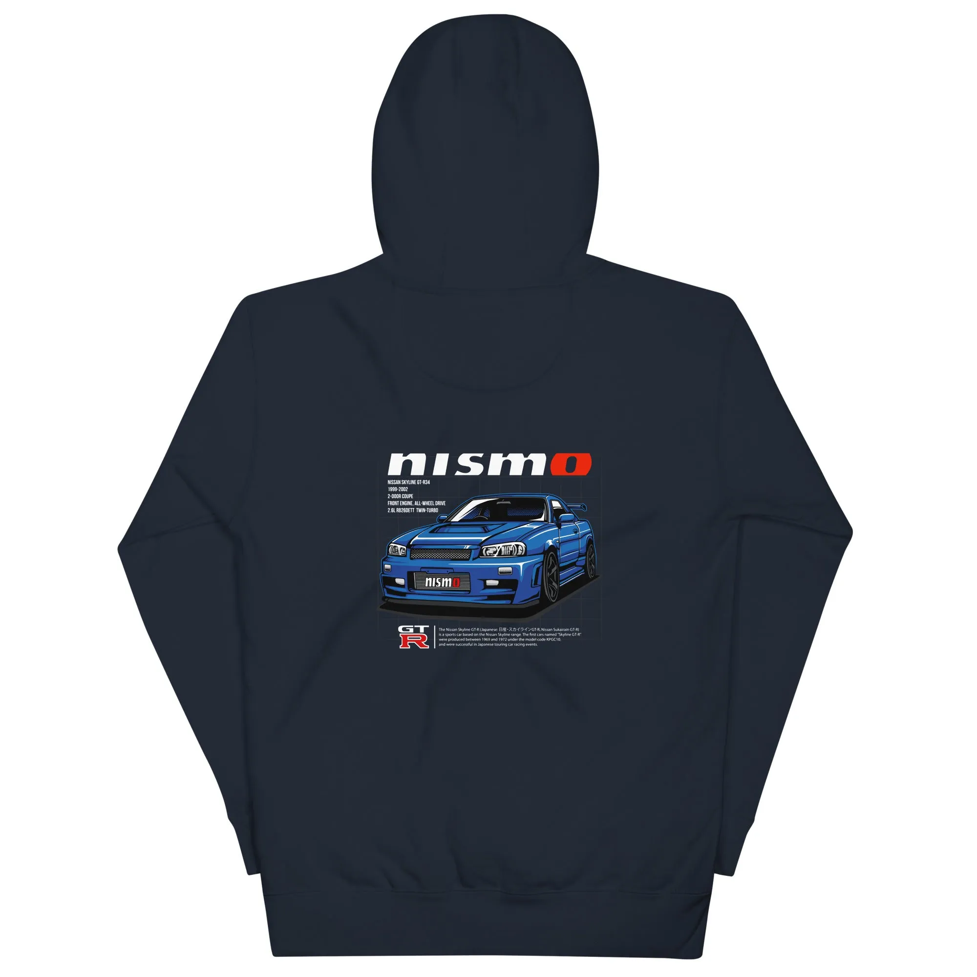 R34 Nismo Premium Car Culture Hoodie