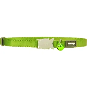 Red Dingo Classic Lime Green Cat Collar