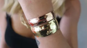 Rose & Yellow Gold Cuff Set 1