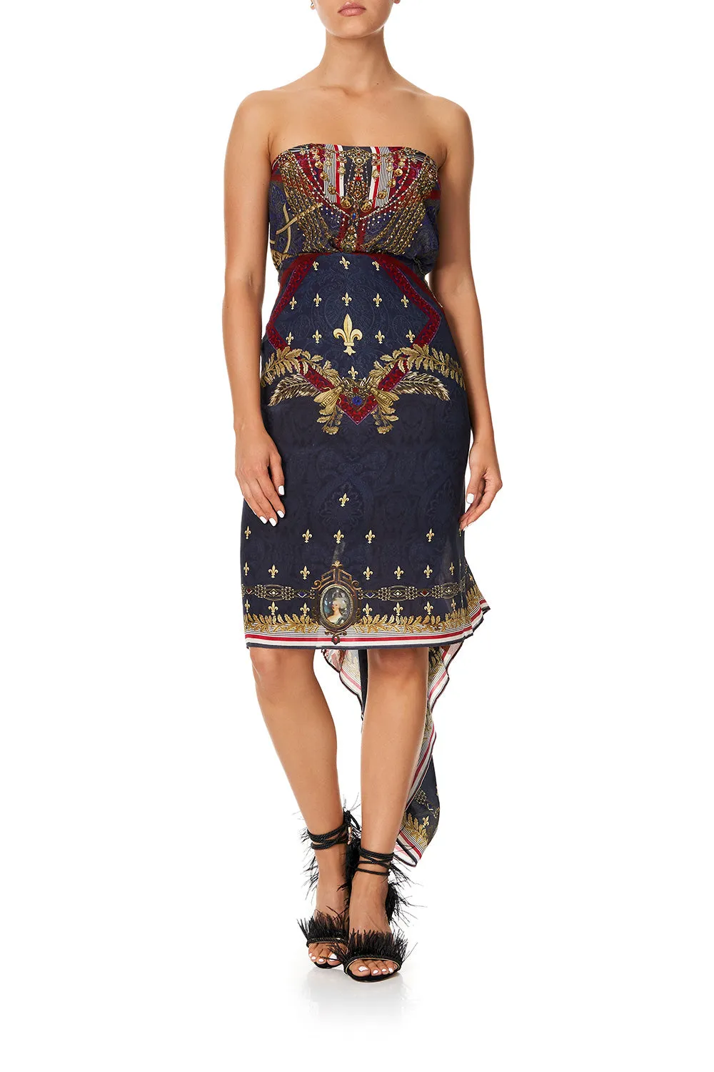 ROUND NECK KAFTAN THIS CHARMING WOMAN
