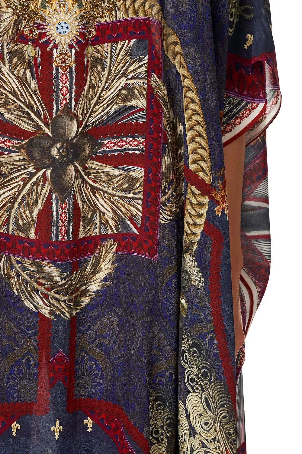 ROUND NECK KAFTAN THIS CHARMING WOMAN