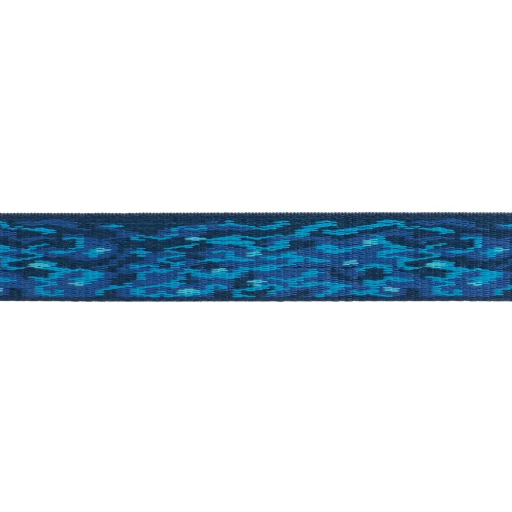 Ruffwear Flat Out Patterned Dog Collar (Oceanic Distortion)