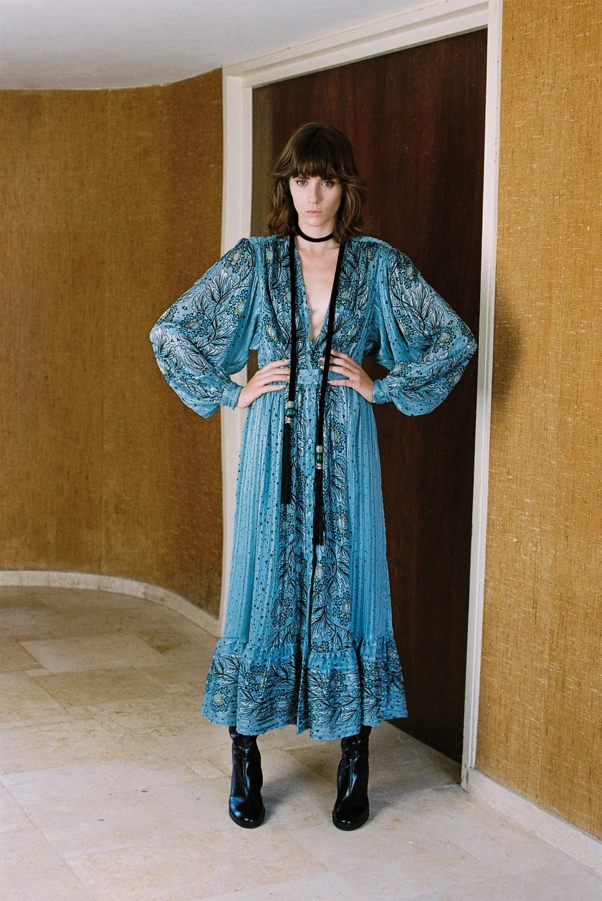 SABINA MUSAYEV PHILIPA MIDI DRESS