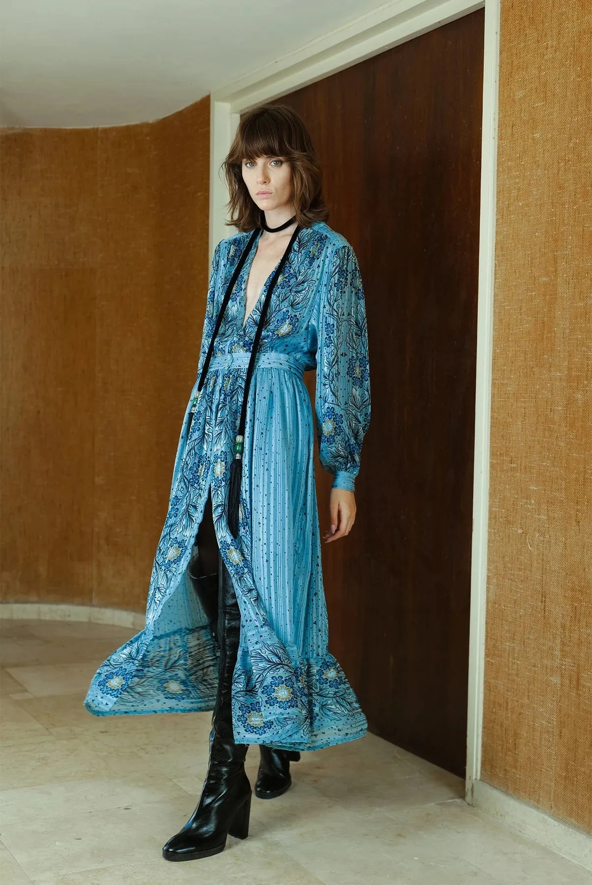 SABINA MUSAYEV PHILIPA MIDI DRESS