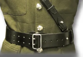 SAM BROWNE BELT & CROSS STRAP