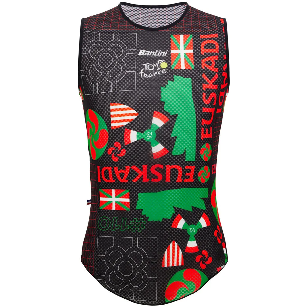 Santini TDF GD Pais Vasco Baselayer - Print