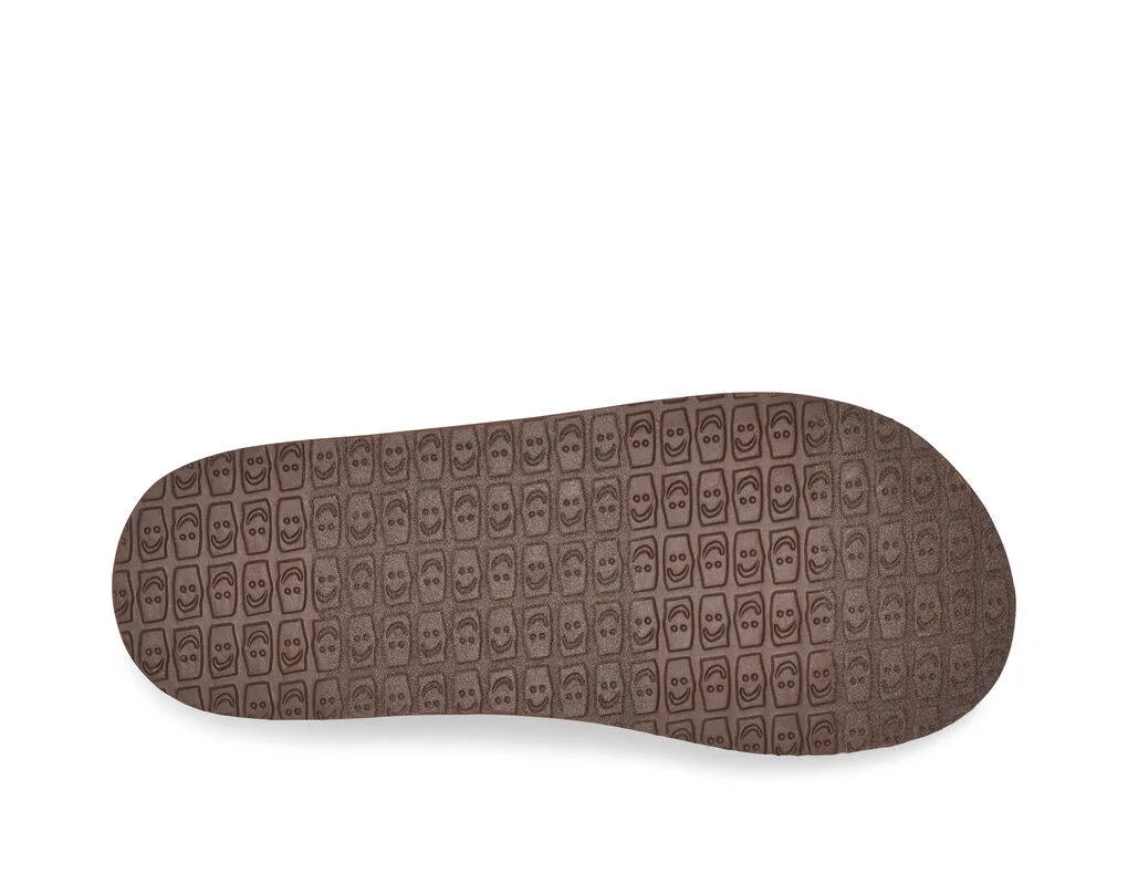 Sanuk Mens Sidewalk Surfer Rug Black Multi