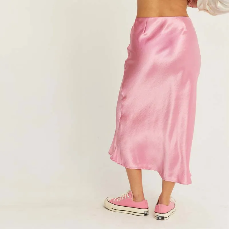 Satin Maxi Skirt